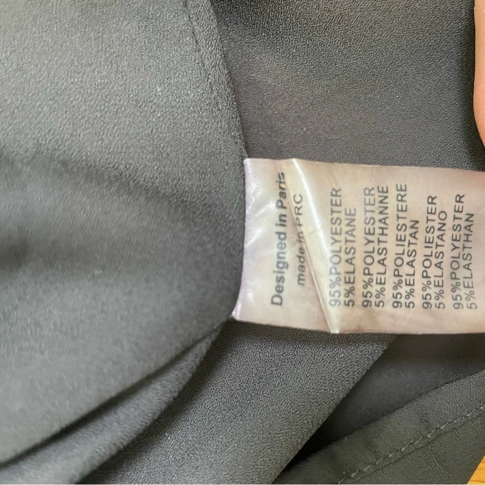 90s Y2K Whimsigoth sleeveless spaghetti strap v-neck velvet velour mini dress - Picture 6 of 12